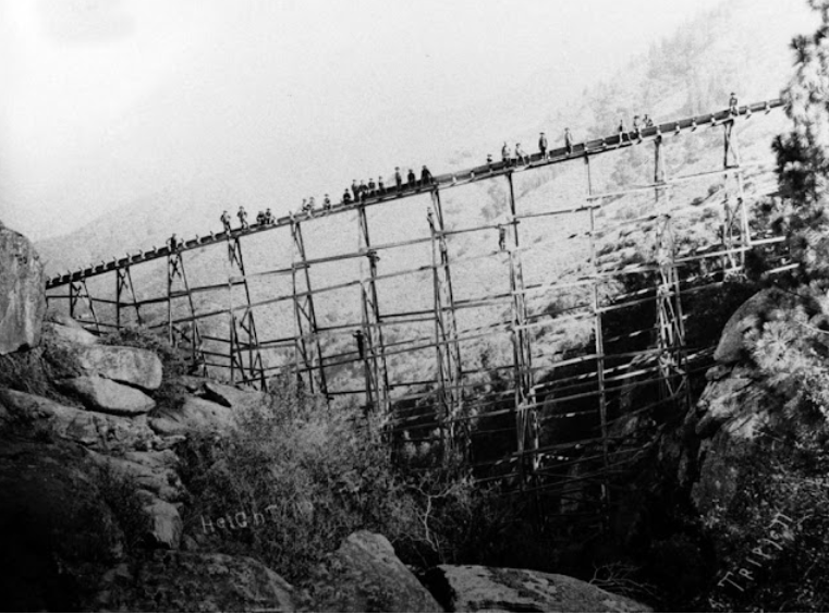 Early Fun Rides: The Terrifying Sport of Flume Riding From the Early 20th Century _ nan