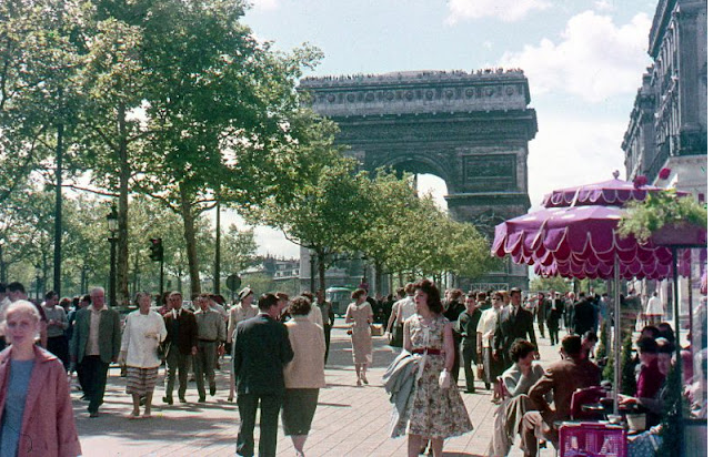 Superbes photos couleur de Paris en 1963 _ nan